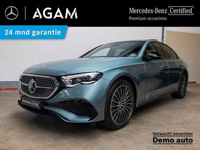 Groen, metallic lak Gebruikt 2025 Mercedes E300 Sport Edition Sedan | € 71.950