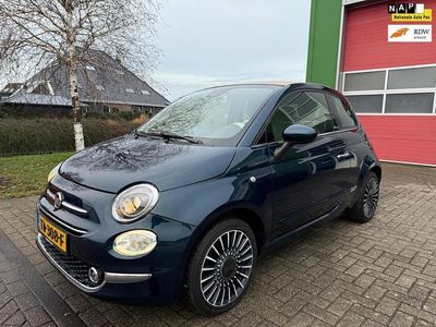 Blauw Occasion 2018 Fiat 500C Cabriolet | € 9.995 (Eerlijke prijs)