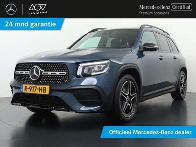 tweedehands Mercedes GLB180 AMG Line Panoramadak, Nightpakket, Alarm klasse 3