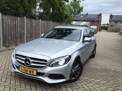 Occasion Mercedes C180 Prestige 156 PK (114 kW) 2017 Zilver Stationwagen