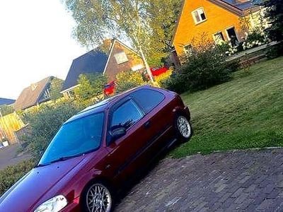Rood Gebruikt 2000 Honda Civic S Hatchback | € 1.000
