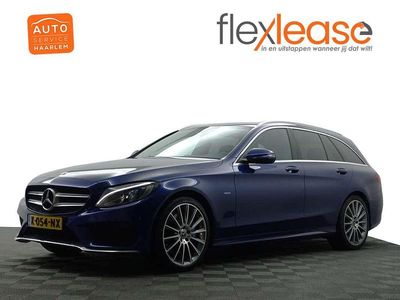 Blauw Occasion 2017 Mercedes C350e AMG Line Premium Plus Stationwagen | € 22.900 (Iets duurder)