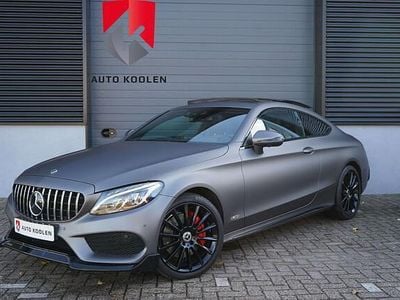 Occasion Mercedes C300 AMG line 245 PK (180 kW) 2016 Grijs Coupé