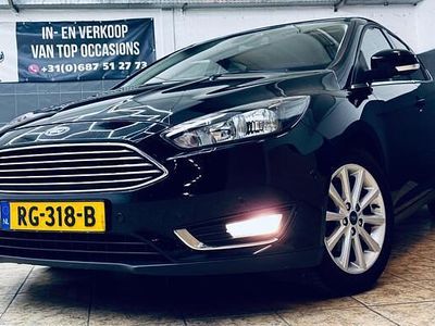 Occasion Ford Focus Titanium 125 PK (91 kW) 2017 Zwart Hatchback