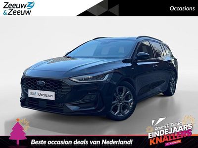 Zwart Gebruikt 2023 Ford Focus ST-Line Stationwagen | € 20.950 (Eerlijke prijs)