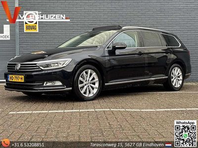 Zwart Gebruikt 2015 VW Passat Highline Stationwagen | € 6.850