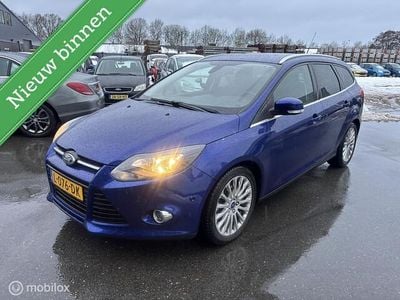 Blauw Occasion 2014 Ford Focus Titanium Stationwagen | € 4.450 (Goede deal)