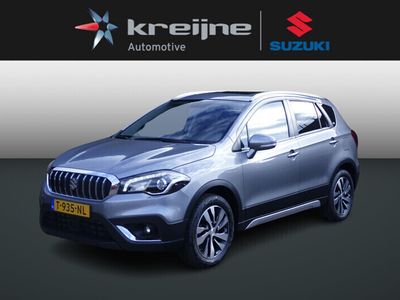 tweedehands Suzuki SX4 S-Cross 1.4 Boosterjet Style Smart Hybrid | navigatie | schuifdak | lederen bekleding | €500,- EINDEJAAR KASSA KORTING!!!