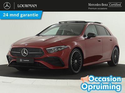 tweedehands Mercedes A180 AMG Line | Premium Pack | Panoramaschuifdak | Nigh