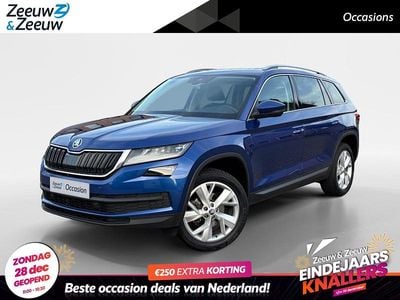 Reef blue metallic (blauw metallic) Gebruikt 2020 Skoda Kodiaq Business Line SUV | € 22.440 (Super prijs)