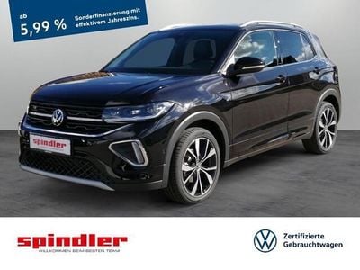 Zwart Occasion 2024 VW T-Cross R-line SUV | € 35.681 (Duur)