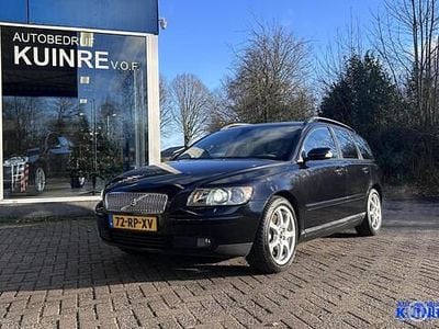Zwart Gebruikt 2005 Volvo V50 Summum Stationwagen | € 3.750 (Goede deal)