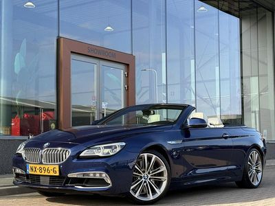 Occasion BMW 650 Cabriolet Executive 2016 Blauw Cabriolet
