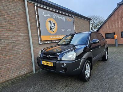 Zwart Occasion 2006 Hyundai Tucson Dynamiq SUV | € 1.995 (Eerlijke prijs)