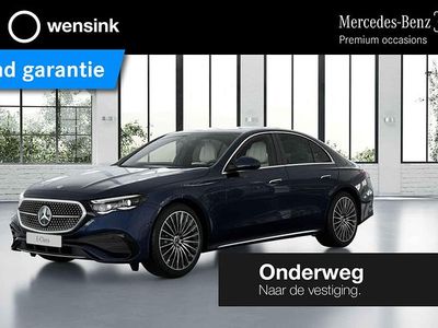 Blauw Gebruikt 2024 Mercedes E400 AMG line Sedan | € 74.850