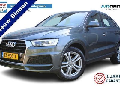 tweedehands Audi Q3 1.4 TFSI CoD Sport Advance Sport S-Line | Incl. 1 jaar Garantie | Cruise Controle | Navigatie | Parkeersensoren achter | Trekhaak | Half stof/lederen bekleding | Stoelverwarming | LED Koplampen | Climate controle | Origineel NL auto | NAP |