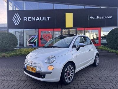 Wit Occasion 2012 Fiat 500C Lounge Cabriolet | € 5.745 (Eerlijke prijs)