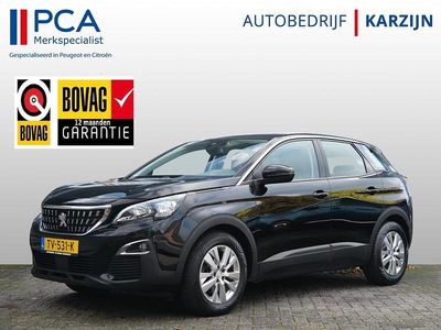 Occasion Peugeot 3008 131 PK (96 kW) 2018 Zwart SUV