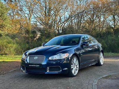 Blauw (metallic) Gebruikt 2009 Jaguar XFR S Sedan | € 23.995