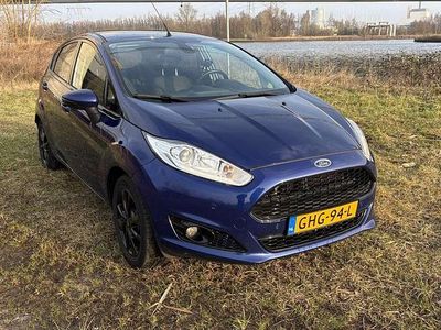 Occasion Ford Fiesta Titanium 125 PK (91 kW) 2017 Blauw Hatchback