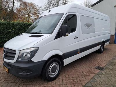 tweedehands Mercedes Sprinter 514 2.2 CDI 432 H2L4 DUBBEL CABINE 7-ZITPLAATSEN CLIMAT/NAVI/TREKHAAK 143PK