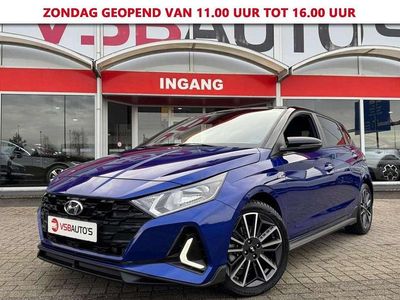 Blauw (metallic) Occasion 2022 Hyundai i20 N Line Hatchback | € 18.950 (Eerlijke prijs)