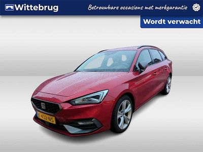 Rood (metallic) Occasion 2021 Seat Leon FR Stationwagen | € 22.950 (Eerlijke prijs)