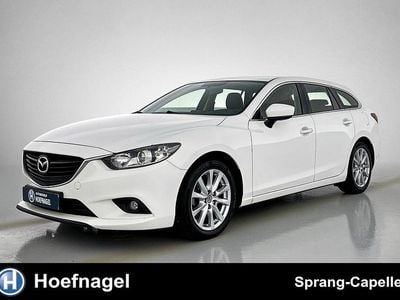 Wit Gebruikt 2017 Mazda 6 Stationwagen | € 15.900 (Super prijs)
