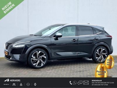 tweedehands Nissan Qashqai 1.3 MHEV Xtronic Tekna Plus Automaat / Trekhaak (1800KG Trekgewicht) / Panoramadak /