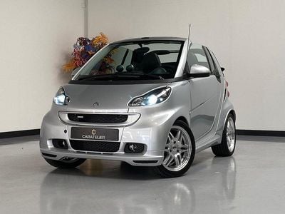 Grijs, metallic lak Gebruikt 2009 Smart ForTwo Cabrio Brabus Xclusive Cabriolet | € 14.900