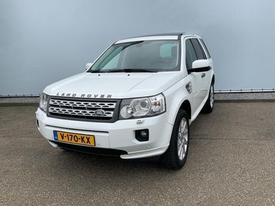 tweedehands Land Rover Freelander 2.2 SD4 HSE Automaat 4x4 Airco Cruise Leer Trekhaak 2000 kg Grijs Kenteken Euro 5