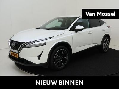 tweedehands Nissan Qashqai 1.3 MHEV Tekna | Navigatie en Apple Caplay | Camera's rondom | Stoel, stuur, voorruitverwarming