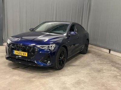 Blauw (metallic) Occasion 2020 Audi e-tron Sportback S-Line SUV | € 33.945 (Eerlijke prijs)