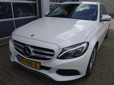 Wit Occasion 2016 Mercedes C350e Exclusive Stationwagen | € 26.250