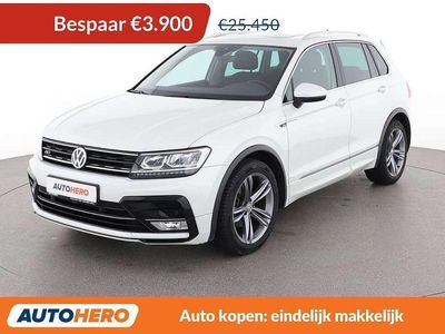 Wit (metallic) Occasion 2017 VW Tiguan Highline SUV | € 21.749 (Goede deal)