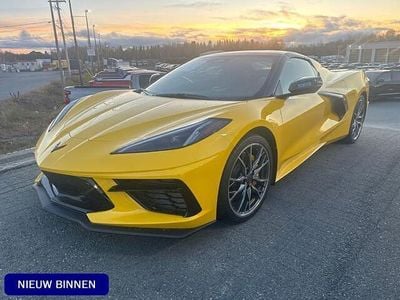 Nieuw Corvette Stingray 494 PK (363 kW) 2026 Geel Cabriolet