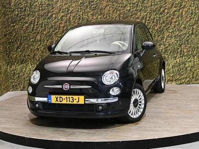 Zwart (metallic) Occasion 2014 Fiat 500 Lounge Hatchback | € 7.999 (Eerlijke prijs)