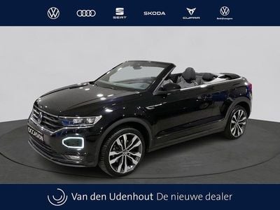Zwart Occasion 2021 VW T-Roc Cabriolet R-line Cabriolet | € 30.750 (Eerlijke prijs)
