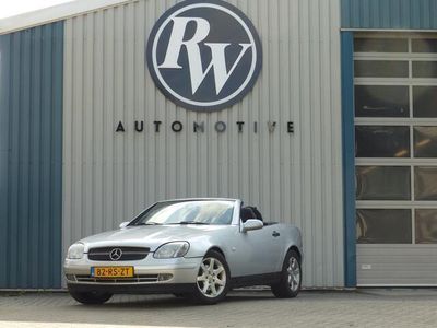 tweedehands Mercedes SLK230 Kompressor APK 10-07-2023/Leder/ Airco/Goed werkend dak!