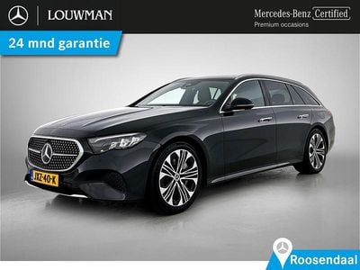 Occasion Mercedes E300 313 PK (230 kW) 2024 Donker obsidiaanzwart metallic Stationwagen