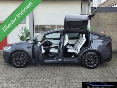 Grijs Gebruikt 2022 Tesla Model X Plaid SUV | € 82.950