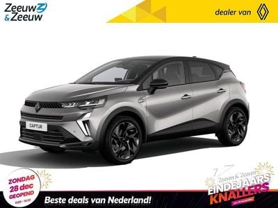 Twotone gris cassiopée / noir étoilé Nieuw 2025 Renault Captur Esprit Alpine SUV | € 36.390 (Goede deal)