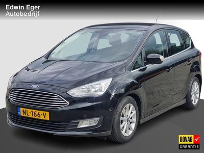 Zwart Gebruikt 2016 Ford C-MAX Titanium MPV | € 12.945 (Eerlijke prijs)