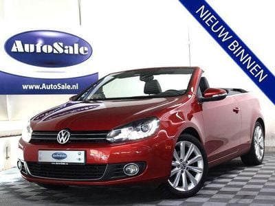 tweedehands VW Golf Cabriolet 1.2 TSI 2eEIGNR! XENON LEDER NAVI CRUISE PDC STOEL