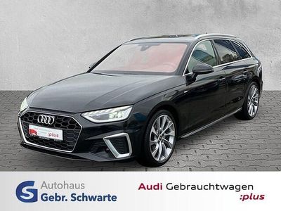 Zwart Gebruikt 2024 Audi A4 S-Line Stationwagen | € 48.150