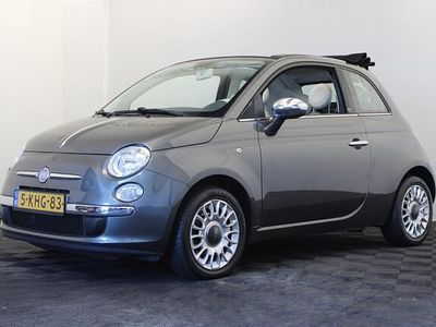 Grijs, metallic lak Gebruikt 2011 Fiat 500C Lounge Cabriolet | € 5.999 (Eerlijke prijs)