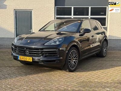 Zwart (metallic) Occasion 2019 Porsche Cayenne SUV | € 40.950