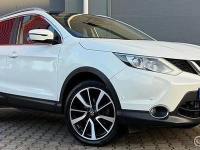 Wit (metallic) Gebruikt 2017 Nissan Qashqai N-Connecta SUV | € 13.950 (Eerlijke prijs)