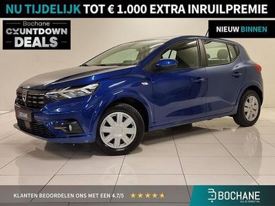 Blauw Gebruikt 2021 Dacia Sandero Comfort Hatchback | € 11.250 (Eerlijke prijs)