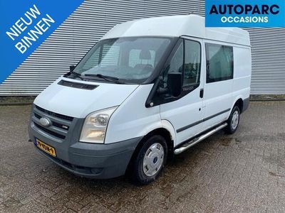 tweedehands Ford Transit 300S 2.2 TDCI SHD DC AIRCO, GOED ONDERHOUDEN, GOEDE CAMPERBASIS, TREKHAAK, VEEL RAMEN, H2L1.